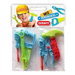 Miniatura 1 de 1 de Kit de Herramientas de Juguete Duravit Mis Herramientas 410 con Destornillador y Alicate