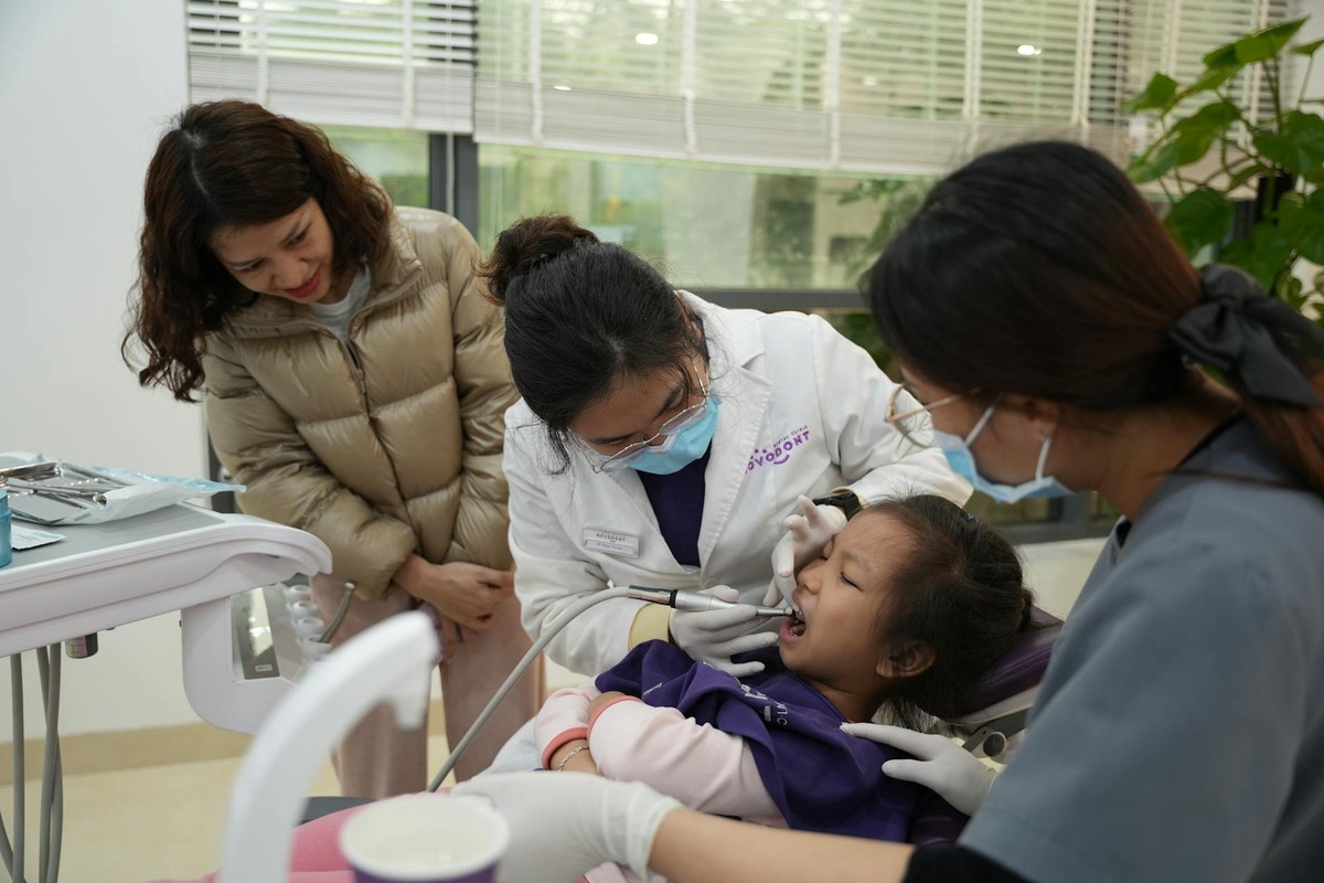 Primera visita al dentista para bebés