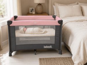 Miniatura 2 de 3 de Practicuna Corralito Bebesit 2105-AC Rosa Liso