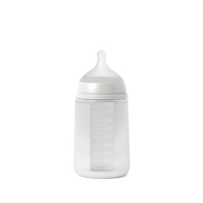Imagen 10 de 17 de Mamadera Suavinex Colour Essence 240ml Silicona Fisiológica SX Pro Flujo Medio