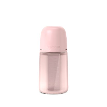 Imagen 6 de 17 de Mamadera Suavinex Colour Essence 240ml Silicona Fisiológica SX Pro Flujo Medio