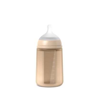 Imagen 8 de 17 de Mamadera Suavinex Colour Essence 240ml Silicona Fisiológica SX Pro Flujo Medio