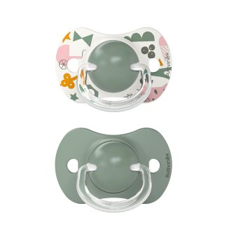 Chupete Suavinex Prints A Walk 2U 0-6 Meses Pack 2 Unidades Fisiológico