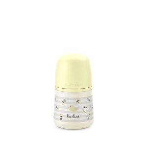 Miniatura 2 de 12 de Mamadera Suavinex Prints Birdies 150ml PP Flujo Lento Recién Nacido