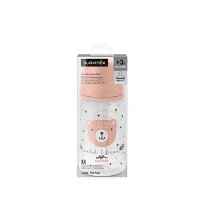 Miniatura 7 de 12 de Mamadera Suavinex Prints Wild & Free 270ml Flujo Medio +3 Meses