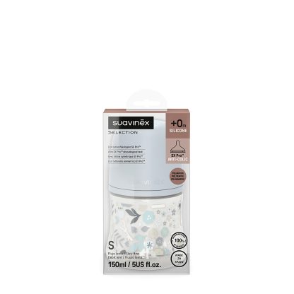 Imagen 5 de 12 de Mamadera Suavinex Wonderland 150ml Flujo Lento Recién Nacido