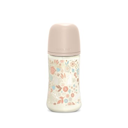 Imagen 4 de 12 de Mamadera Suavinex Wonderland 270ml Flujo Medio +3 Meses