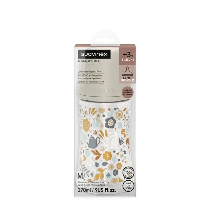 Imagen 7 de 12 de Mamadera Suavinex Wonderland 270ml Flujo Medio +3 Meses