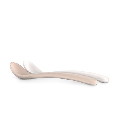 Imagen 4 de 8 de Cuchara Infantil Suavinex Wonderland 2U Silicona Suave 4+ Meses