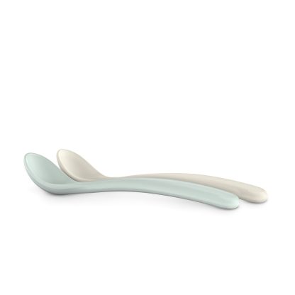 Imagen 6 de 8 de Cuchara Infantil Suavinex Wonderland 2U Silicona Suave 4+ Meses