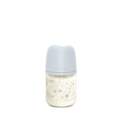 Imagen 7 de 12 de Mamadera Suavinex Wonderland Vidrio 120ml Flujo Lento 0m+