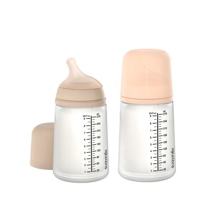 Imagen 6 de 7 de Mamadera Anticólicos Suavinex Zero.Zero 270ml Flujo Medio