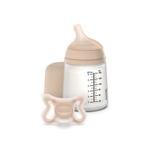 Miniatura 5 de 6 de Set Recién Nacido Suavinex Zero.Zero Mamadera 180ml + Chupete Anticólicos