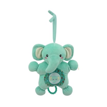 Imagen 9 de 9 de Cunero Woody Toys 110404 Peluche 10" con Sonajero y Aro Texturado