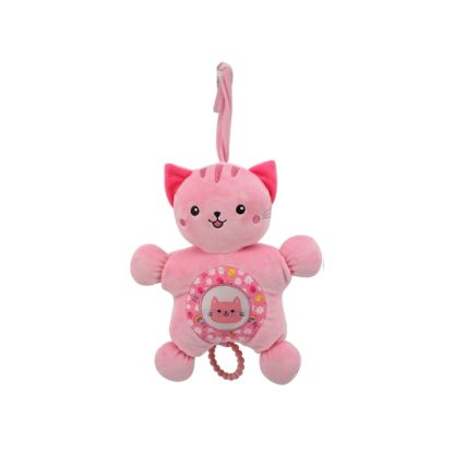 Imagen 7 de 9 de Cunero Woody Toys 110404 Peluche 10" con Sonajero y Aro Texturado
