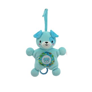 Cunero Woody Toys 110404 Peluche 10" con Sonajero y Aro Texturado