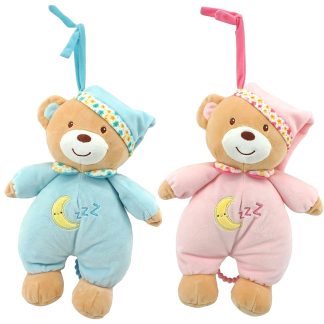 Cunero Oso Woody Toys 110222 con Mordillo y Cinta Ajustable