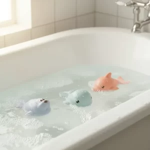 Miniatura 1 de 7 de Juguete De Baño Baby Favorite Animalitos De Baño X6 Surtidos Surtido