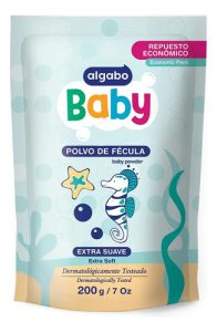 Miniatura 1 de 2 de Talco Bebé Repuesto de 200g Algabo Baby