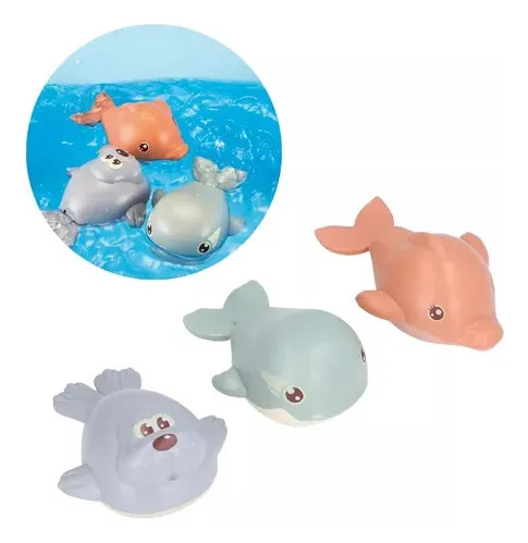 Imagen 3 de 7 de Juguete De Baño Baby Favorite Animalitos De Baño X6 Surtidos Surtido