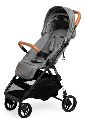 Imagen 2 de 8 de Bebesit 1321-a De Paseo Gris Negro