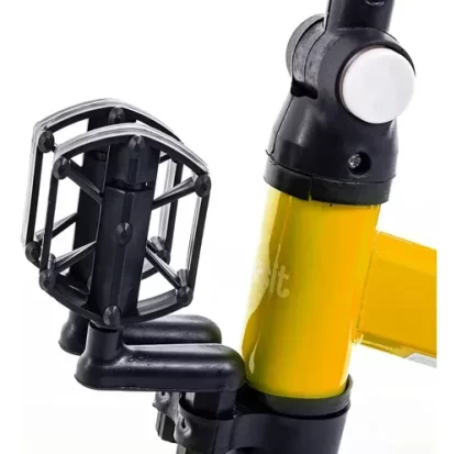 Imagen 3 de 6 de Triciclo Con Manija Bebesit Sl-2023 2 En 1 Amarillo