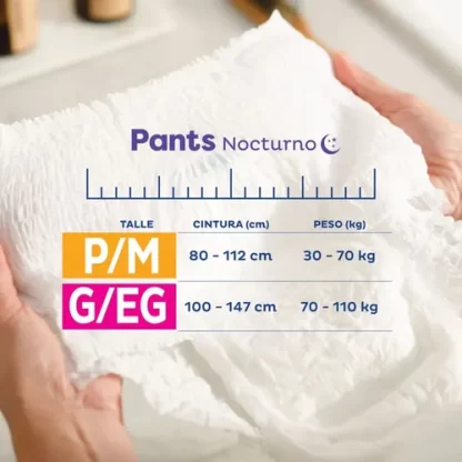 Imagen 5 de 5 de Tena Pants Nocturna Absorción Extrema P/m X7 Unidades