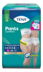 Miniatura 2 de 6 de Ropa Interior Tena Pants Clásico Comfort Talle L X8 Unidades