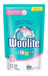 Miniatura 3 de 3 de Jabón Líquido Woolite Bebé Matic Repuesto 900ml