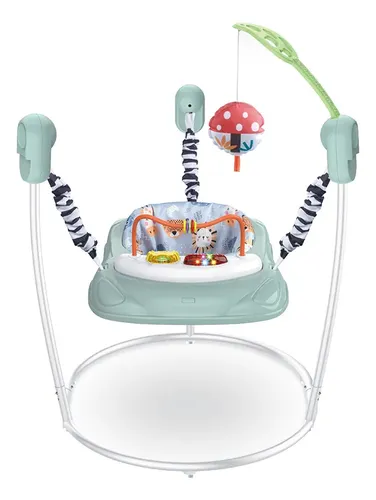 Imagen 1 de 5 de Jumper Saltarin Para Bebé Cómodo Y Seguro Con Juguetes Love Celeste
