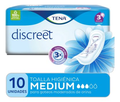 Imagen 1 de 6 de Toalla Higienica Tena Discreet Medium 200336