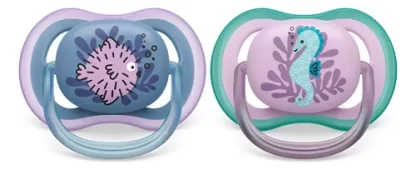 Imagen 1 de 4 de Chupete Ultra Air Philips Avent Scf085/61 6-18 Meses Lavanda