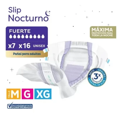 Imagen 3 de 3 de Pañales Para Adulto Tena Slip Nocturno M G Xg Mediano