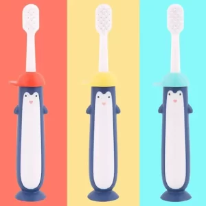 Miniatura 4 de 10 de Cepillo Dental Para Niños Cerda Suave Infantil Loopi 8727 Color Celeste