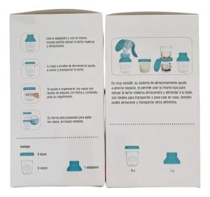 Miniatura 3 de 8 de Contenedor De Leche Materna Loopi 6 Unidades De 180 Ml