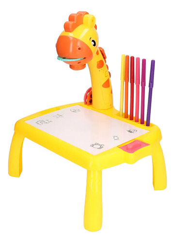 Imagen 1 de 4 de Mesa Didáctica Proyector Bebesit 2008 Jirafa Amarillo Amarillo