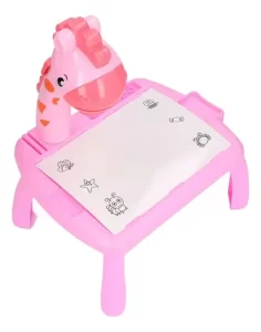 Miniatura 3 de 4 de Mesa Didáctica Proyector Bebesit 2008 Jirafa Rosa Rosa