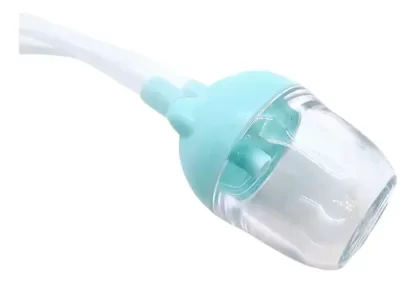 Imagen 2 de 7 de Aspirador Nasal Sacamoco Con Manguera Loopi 8724 Color Agua