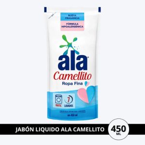 Miniatura 3 de 5 de Jabón líquido Ala Camellito ropa fina Matic 450 ml