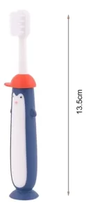 Miniatura 6 de 10 de Cepillo Dental Para Niños Cerda Suave Infantil Loopi 8727 Color Celeste