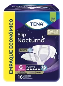 Miniatura 1 de 4 de Pañales Para Adulto Tena Slip Nocturno M G Xg Grande