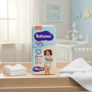 Miniatura 2 de 3 de Pañales Babysec Ultra Soft XXXG x 28 unidades (+18 kg)