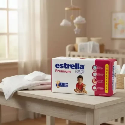 Imagen 3 de 5 de Panales Estrella Baby Premium (Junior) J  50 Unidades