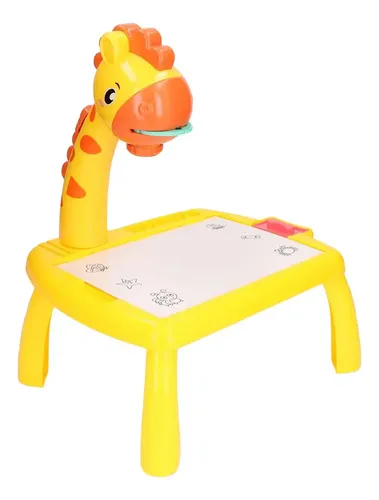 Imagen 2 de 4 de Mesa Didáctica Proyector Bebesit 2008 Jirafa Amarillo Amarillo