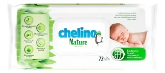 Toallitas húmedas Chelino Nature x 72 unidades