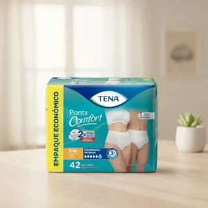 Miniatura 2 de 2 de Tena Pants Comfort P-M ropa interior absorbente x 42 unidades