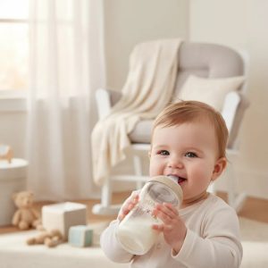 Miniatura 4 de 4 de Mamadera Nuk Perfect Match 260 ml Monito control de flujo