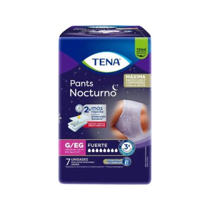 Imagen 1 de 3 de Ropa Interior Tena Pants Nocturno G-EG X 7 unidades