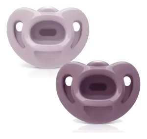 Miniatura 2 de 2 de Chupete Nuk Sensitive Soft lila 0-6 meses pack x2