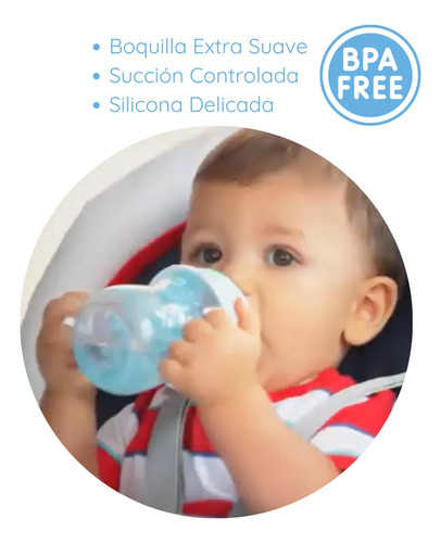 Imagen 8 de 12 de Vaso Chicco Transition Cup Antiderrame Con Asas  4m+ 200ml Color Gris